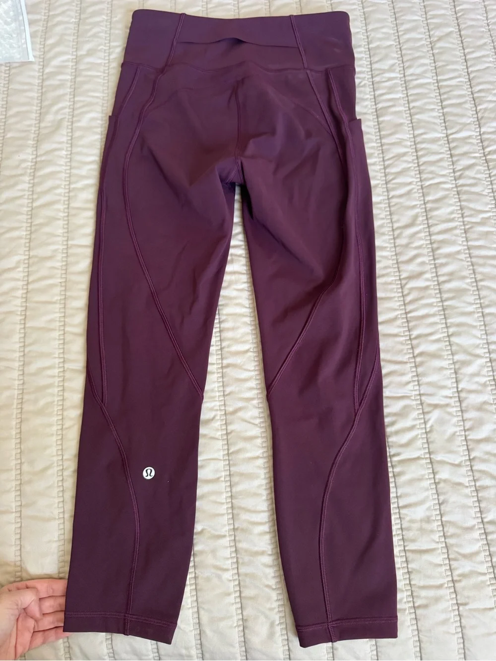 Lulu lemon Plum High-Waist Athletic Leggings  Size 6